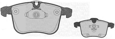 MAGNETI MARELLI 363916060612 -  Комплект тормозных колодок, дисковый тормоз